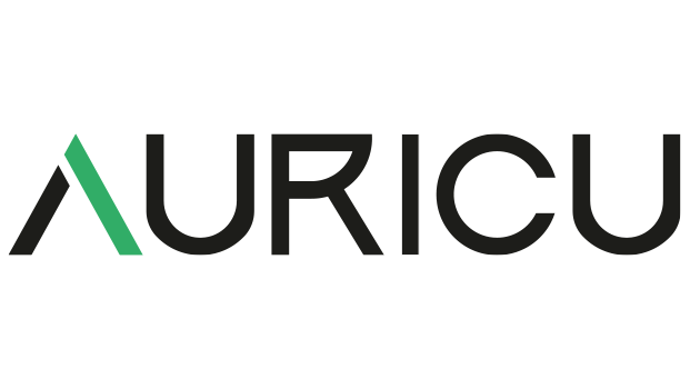 Auricu kirjaga logo